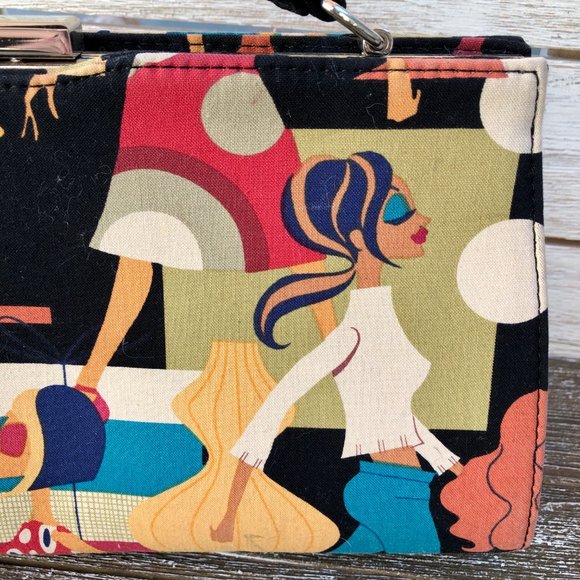 Rex Retro 60's Graphic purse/bag - Picture 5 of 11